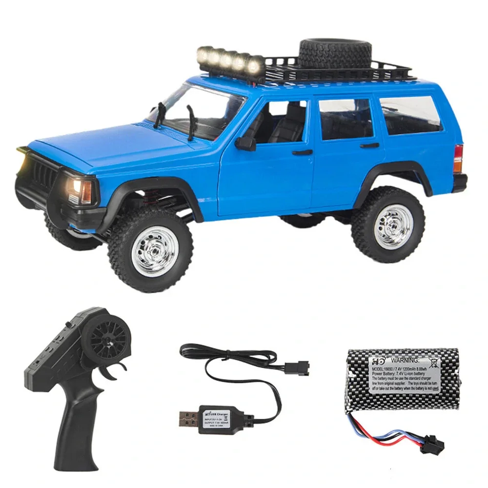 MNRC MN-78 Waterproof 4WD RC Car Rock Crawler with LED Lights