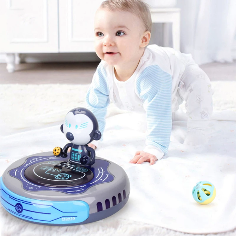 Пылесос для уборки пола Обучающий робот товары дома Детская уборочная машина игрушка-робот пылесос детская игрушка продажи