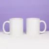 Coated white cup (A)