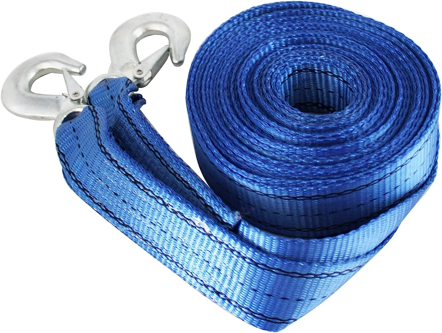 Heavy Duty Recovery Rope Tow Rope With Metal Safety Hooks For Trailers Buy Recovery Rope,Tow