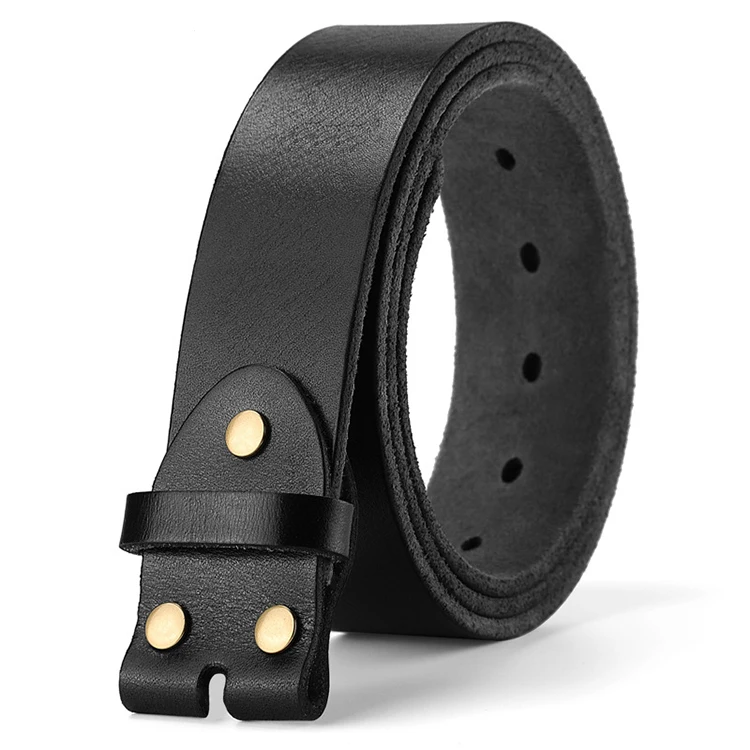 High Quality Full Grain Leather Distressed Style Snap On Strap For Men Buy Distressed Style