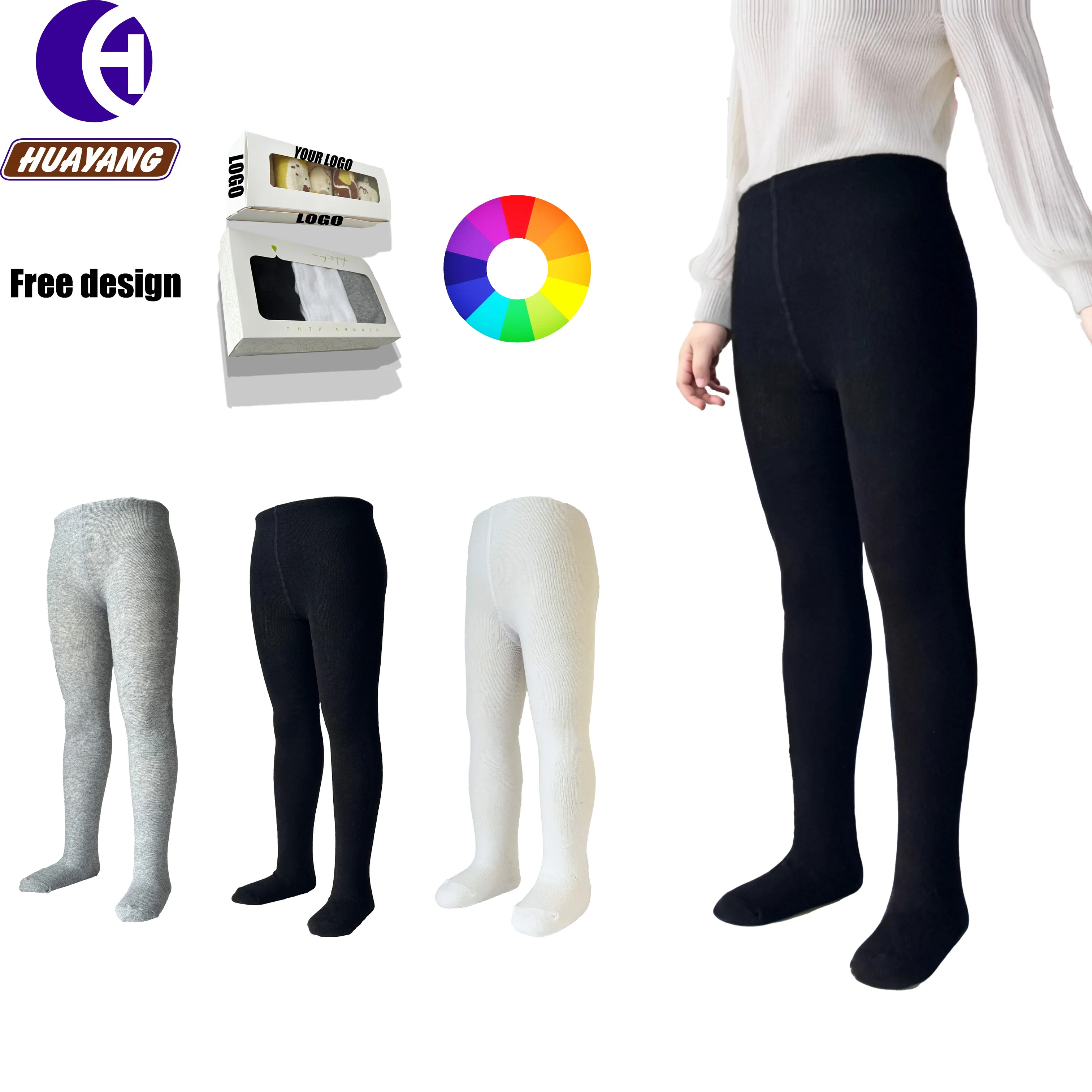 HY-T-001 на заказ детские колготки для девочек детей высокого качества