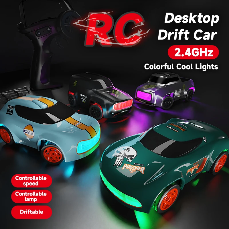 JJRC Q197 Mini Desktop Drift Car - 1:64 Scale RC Model
