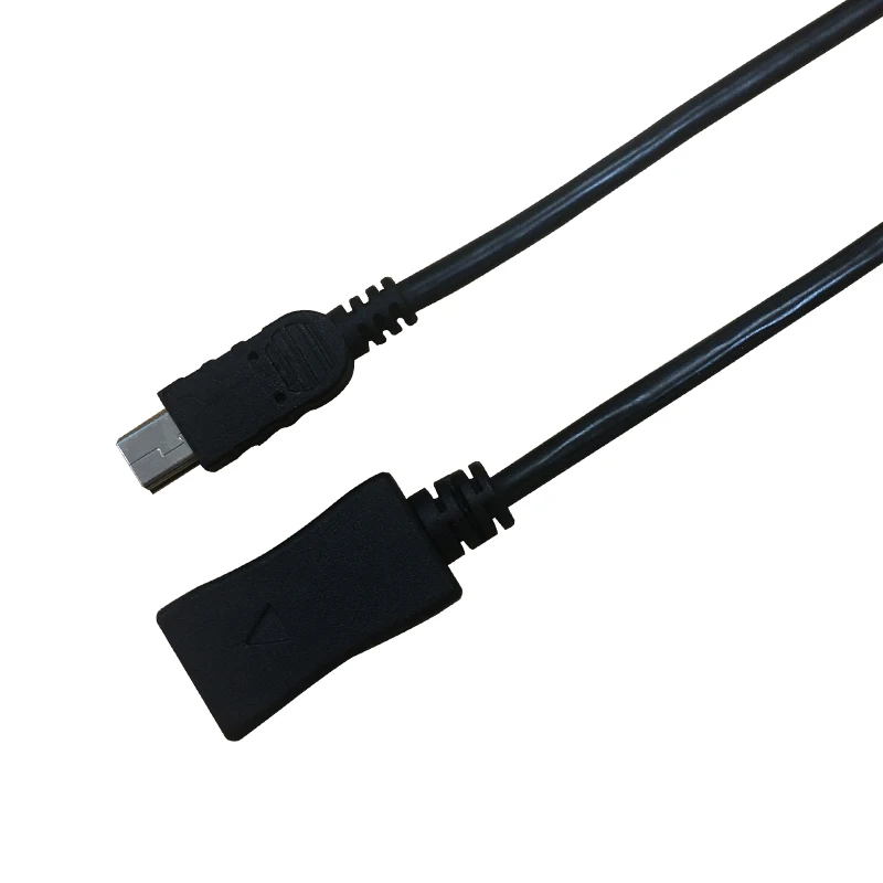 Mini 5V USB 10 Pin Male to Female Extension Cable with Braid Shielding for Data Transfer