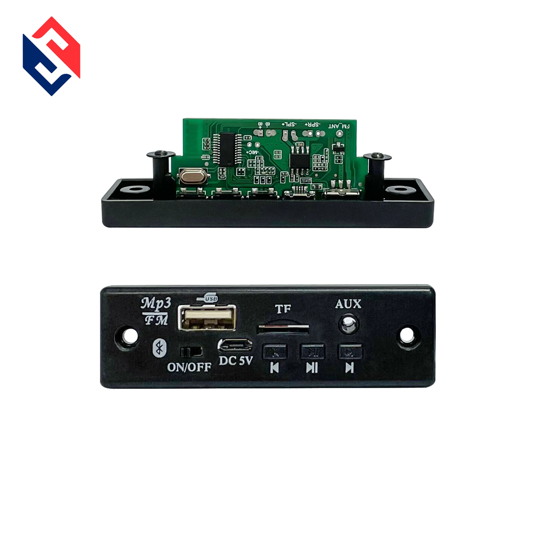 Customized Mini FM Radio Module USB SD MP3 Player BT Kit Circuit Board  for Car