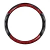 Black and red round