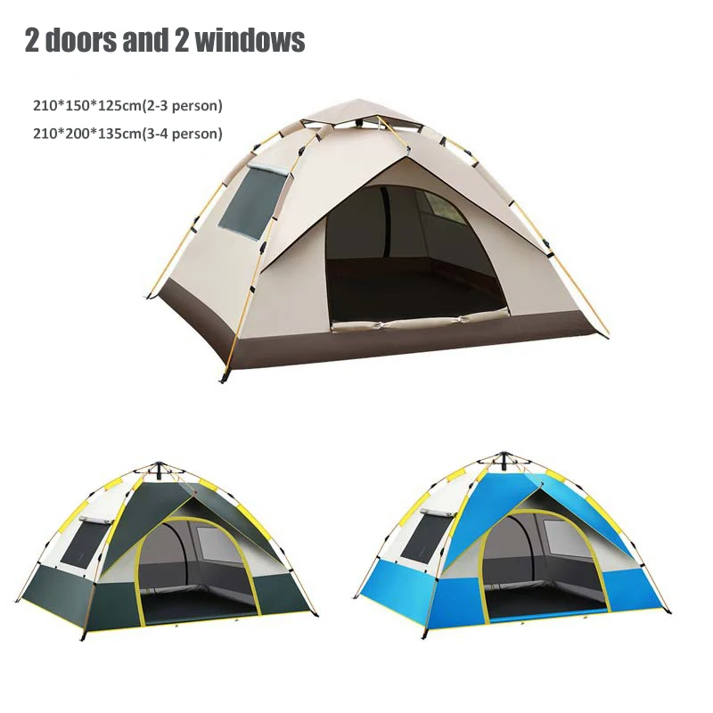 Wholesale Automatic Camping Tent Outdoor Quick Opening Rainproof Tent ...
