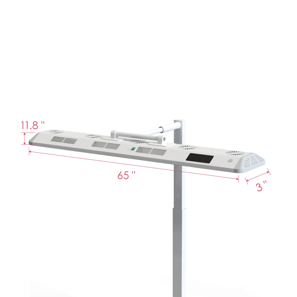 2400 Вт светодиодная лампа для лечения всего тела ЖК-контроллер 660 нм 850 устройство ближнего инфракрасного света домашнего использования салонная