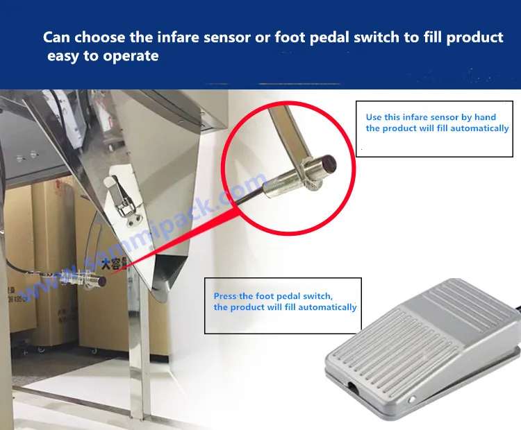 Automatic Electronic Weighing Filler Tea Leaf Seeds Particle Grain Sachet Filling Packing Machine - Image 5