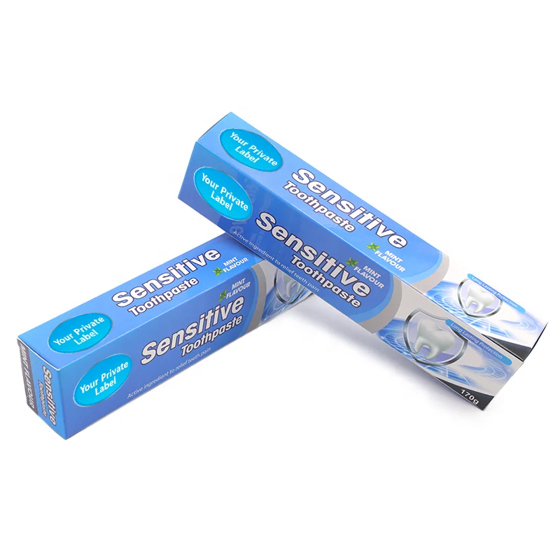 Customized Design Free with for Adult Toothpaste Formulated to Sensitive Teeth
