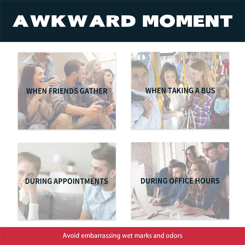 East Moon 10pcs Underarm Perspiration Pads Soft Disposable Underarm Sweat Pads Wet Marks Summer