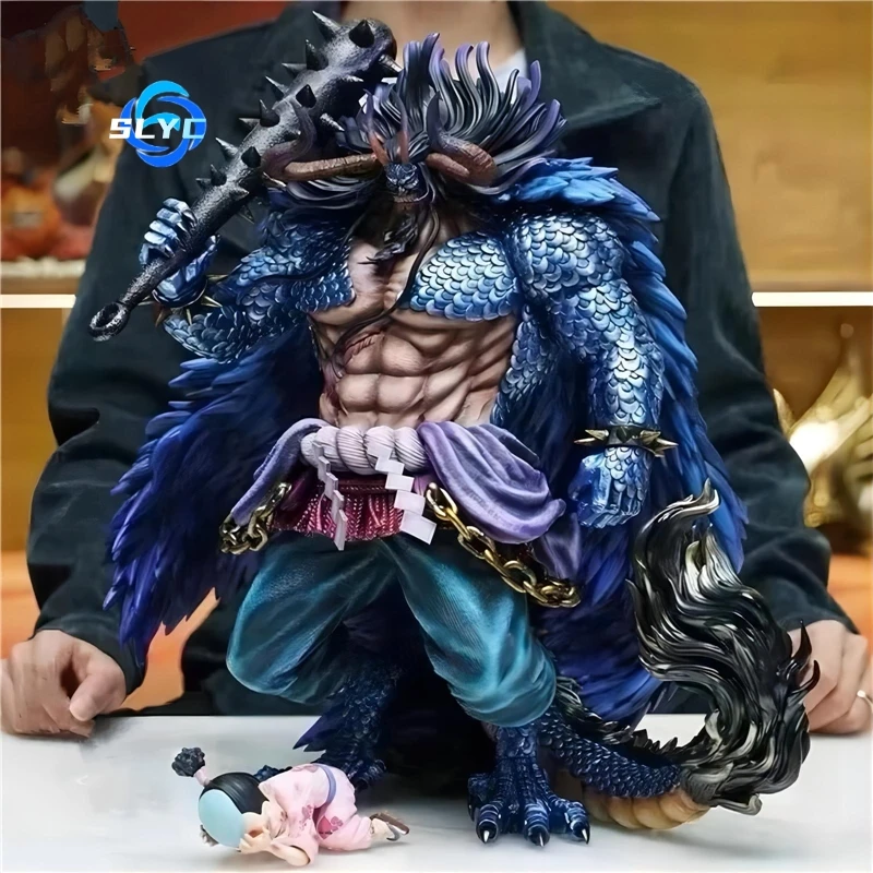 コミック・アニメ kaido figure 40CM Manga Figurine Statue Orc Black Pearl Dragon Kaido