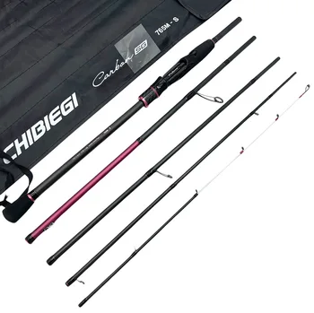 Cheery New Rod Carbon Fiber Fishing Rod Ultra-Fast Straight Handle Travel Rod 2-Piece 150g Lightweight Super Hard Tone Spot – Hard Lure – view 2