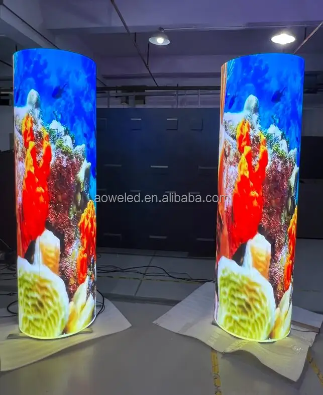 AOWE LED Sign - Flexible Display for Trade Shows & Advertising