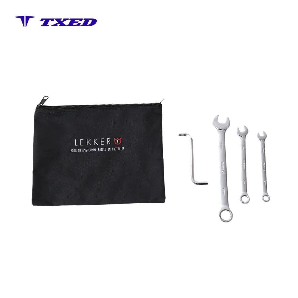9737 Bicycle Repair Tool Open End & Ring Wrench Dual Use 8mm 10mm 15mm for Bike Assembly