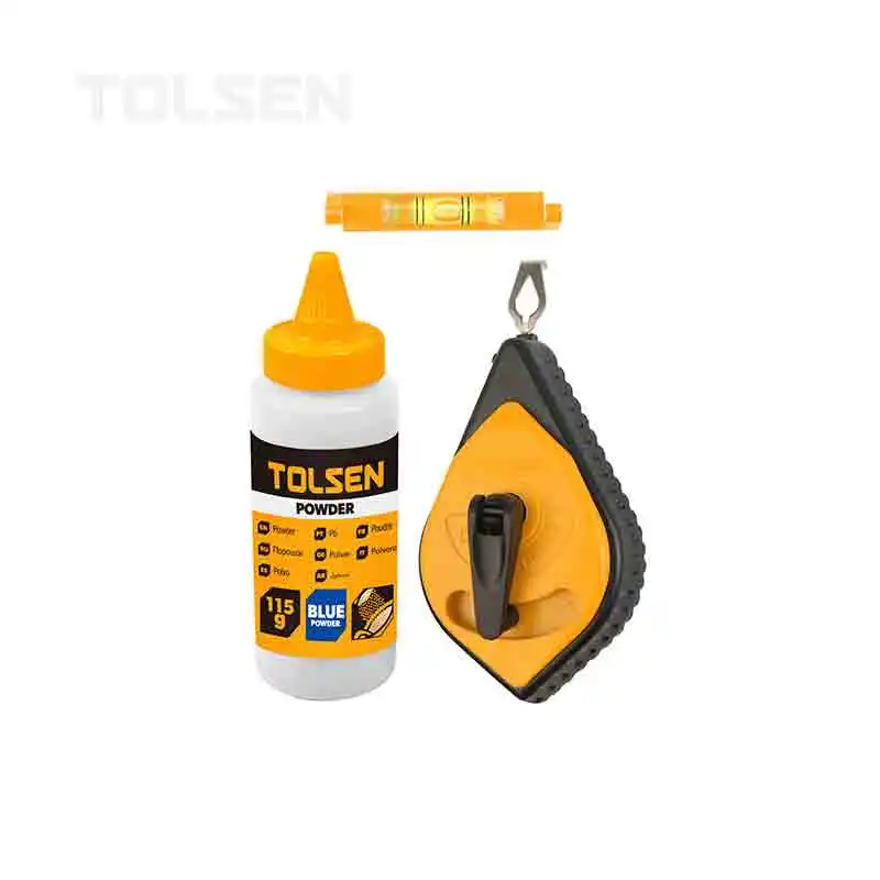 memeさん TOLSEN 42013 30m 30m 3 kat hızlı hızlı geri sarma tebeşir hattı