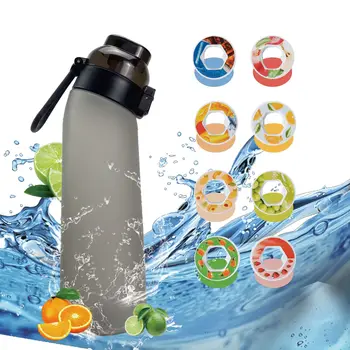 New Products in Stock Portable Drink Bottle Fruit Flavour Tritan Flavored Water Bottle With Straw