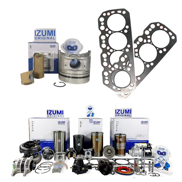 IZUMI ORIGINAL K4N Overhaul Rebuild Kit K4N Diesel Engine Parts For MITSUBISHI