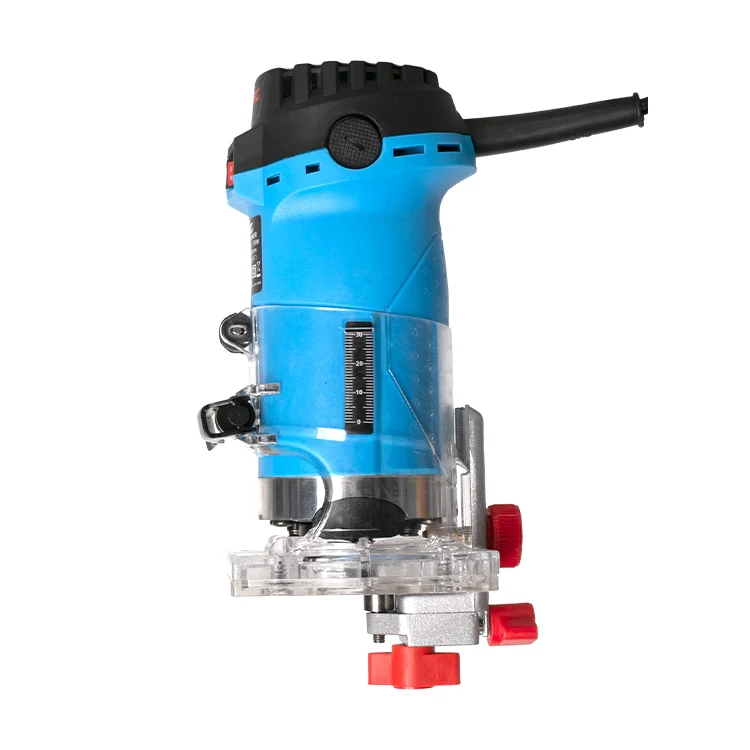 FIXTEC Power Tools 6mm Collet Electric Trimmer Electric Wood Carving Tools