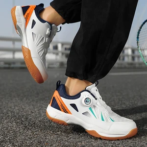 Men's and Women's Sports Shoes MD Sole Lace-up Cushioning Sports Shoes Indoor and Outdoor Court Sneaker