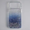 Midnight Blue Gradient Glitter