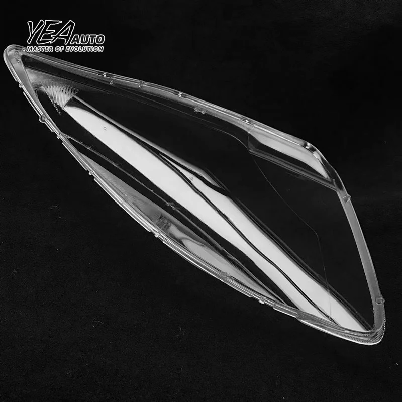 product yea auto car headlight cover lens glass for toyota sienna lens cover 2008 2009 2010 pc lampshade clear shell-31