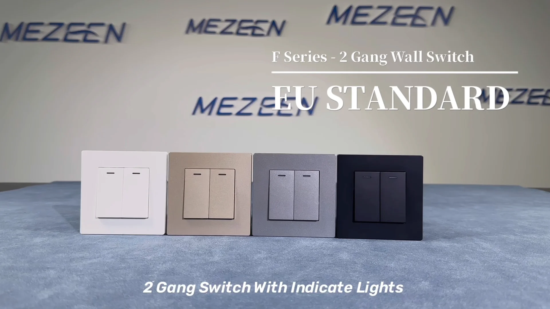 Stylish Euro Wall Push Button Up Down Switches Pc Panel White Black