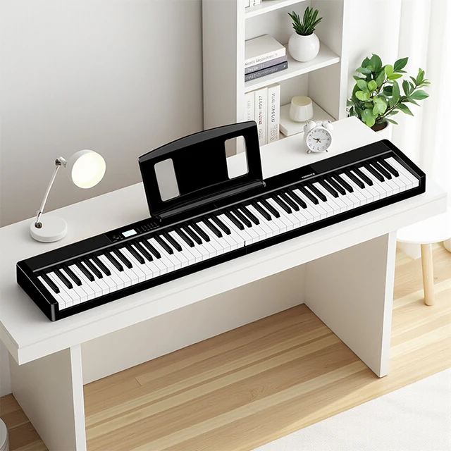 Теренс V30 88 клавиш полувешенная Портативная Цифровая Электрическая клавиатура для пианино полноразмерный полнофункциональный электронный инструмент