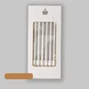 Mixed Color Long Stick Candles, Silver, 10 Boxes