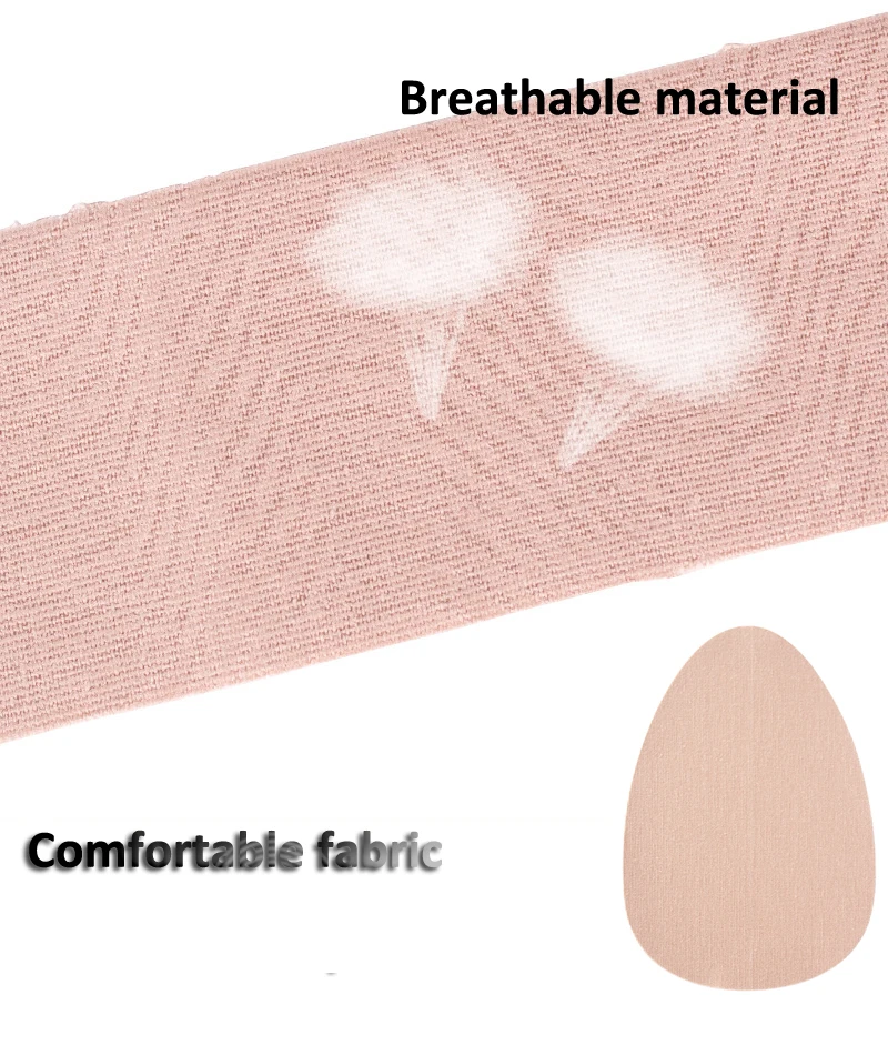 Mei Xiao Ti Lightweight Invisible Breathable Sexy Nipple Cover Stretched Soft Skin-friendly Push up Breast Lift Sticky Boob Tape
