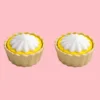 Tarte aux œufs de 5 cm (plastique)