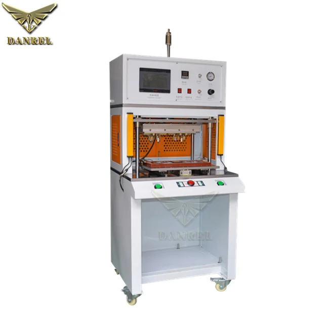 Semiautomatic Heat Stack Plastic Assembly Ultrasonic Thermal Press Hot Welding Portable Plastic Heat Staking Machine