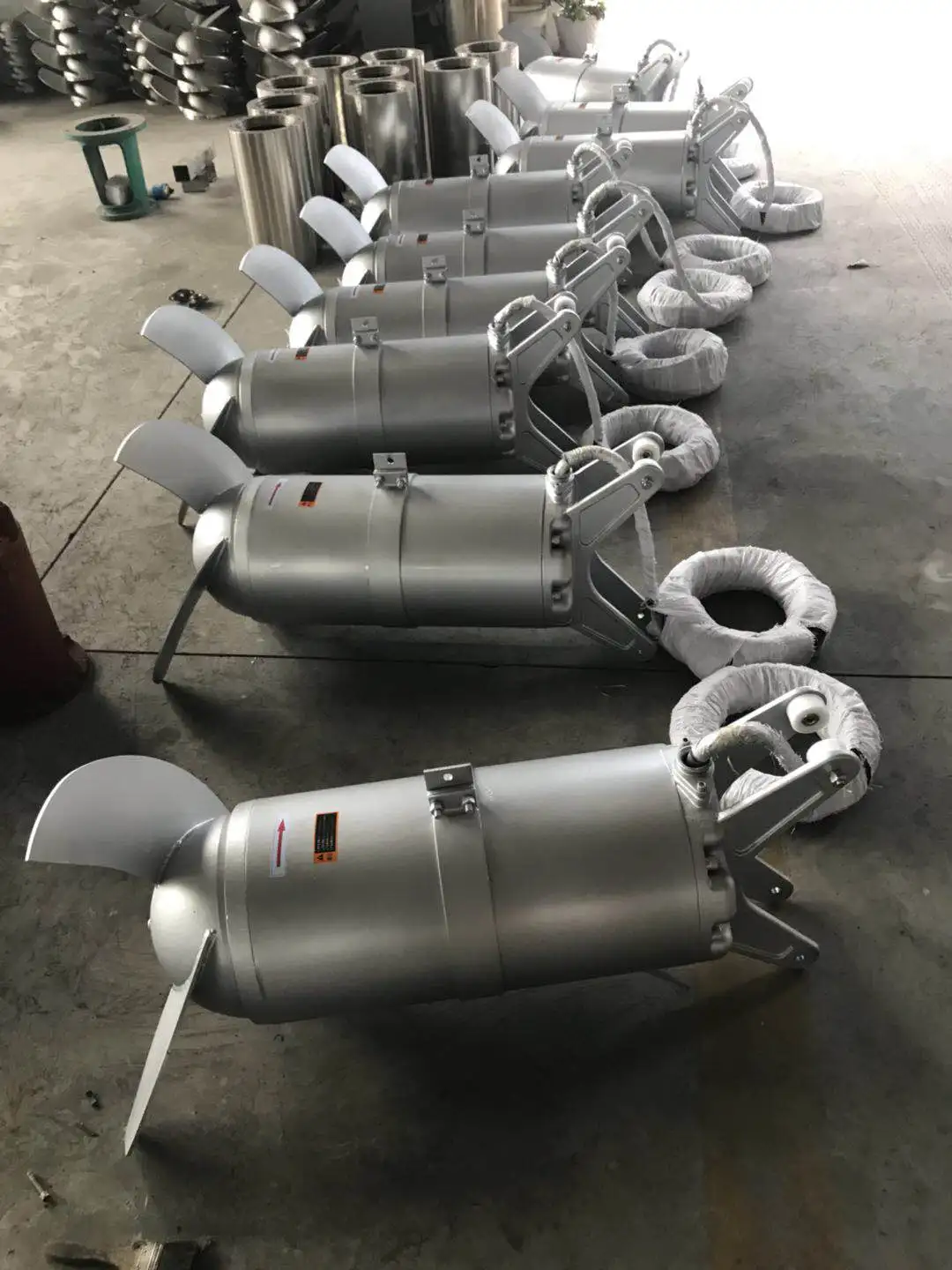 QJB Type Solid Liquid Agitating or Mixing Submersible Mixer for Water Treatment