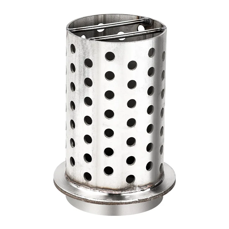 TEBAK Stainless Steel Perforated Flask Jewellery Making Casting Tools Jewelry Casting Customize Gypsum Flasks Perforated Flask