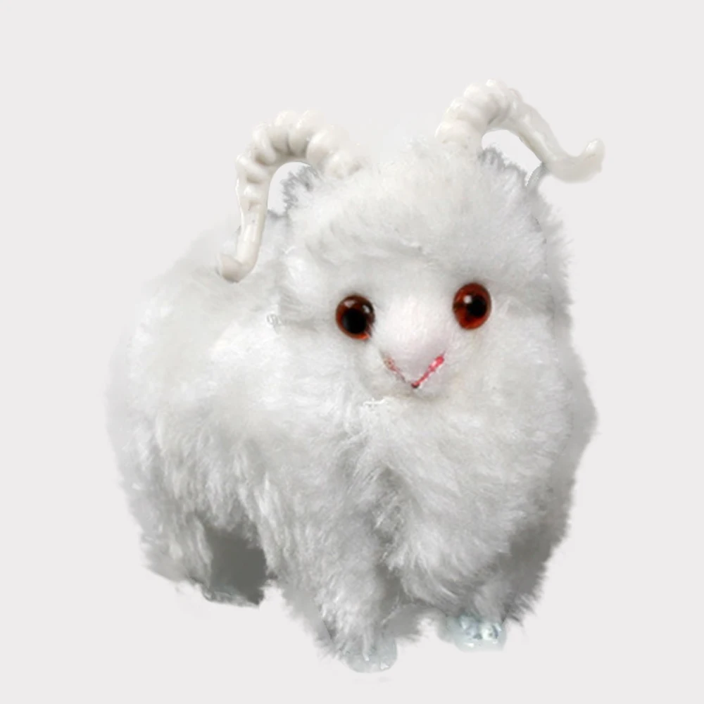 White Sheep Goat Goat Specimen Model Window Display Decoration Wedding  Decoration Furry Plush Stuffed Animal Toy - Buy 8