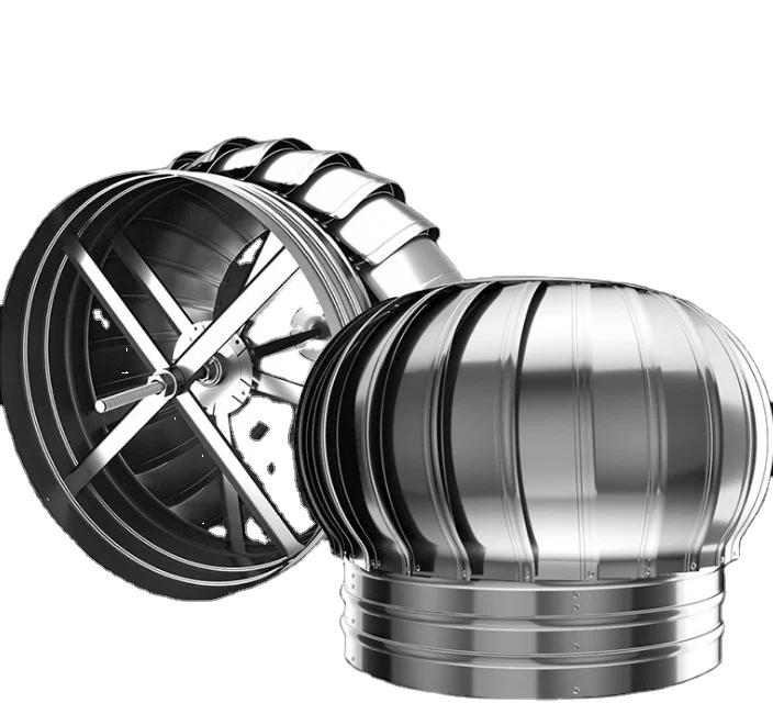 Exhaust Air Turbine Fan Turbo Ventilator Wind Powered Exhaust Fan Exhaust Fan Wind Driven  Ventilator Exhaust Stainless Steel Wind Turbine Ventilator, For Industries  At