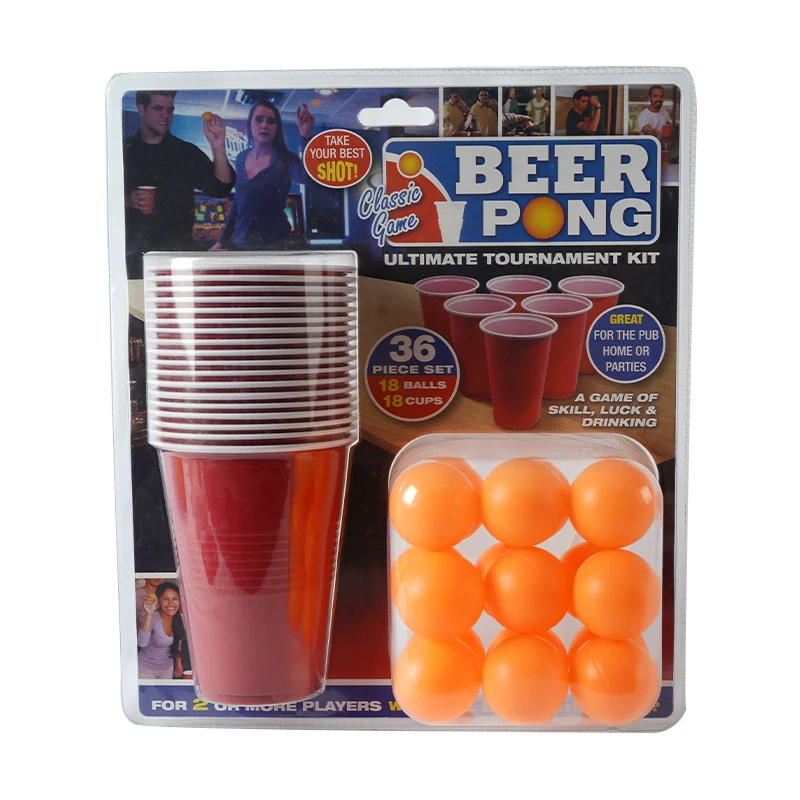 Mini Portable Folding Beer Pong Mini Folding Game board 20 cups Brand New 