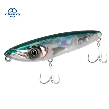 CHEERY Stainless Steel Small-Size High Quality Floating Pencil Bait-70mm 65g Perfect Freshwater Fishing Delivering Zigzag – Pencil – view 2