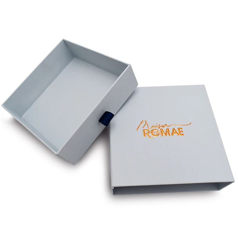 Custom Logo Rigid Slide Packaging Drawer Box Fancy Gift Box for Jewelry Accessory Storage Retail Box with Velvet manufacture