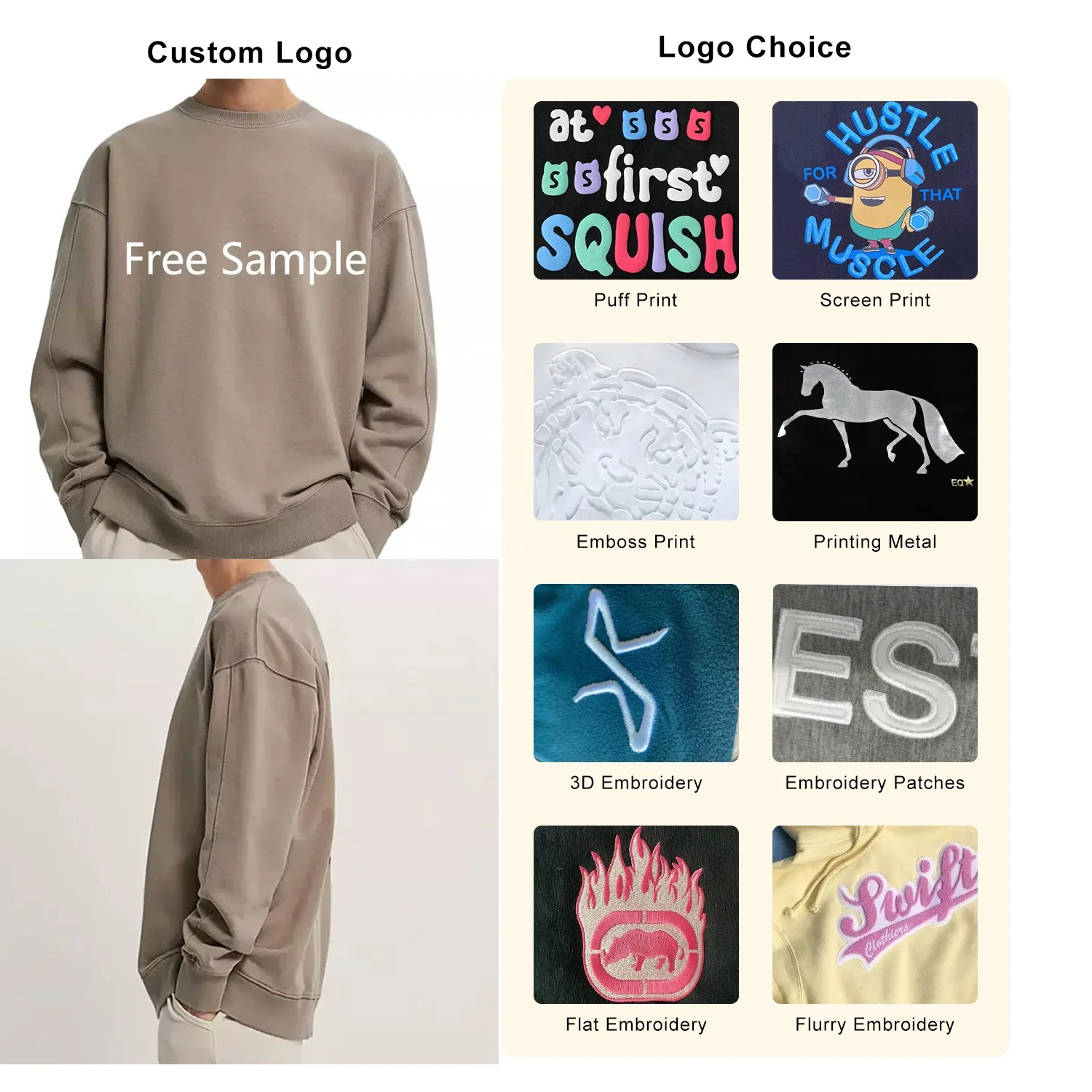 JL0104A Wholesale Jumper Cotton Winter Men Knitted Sweater Oversized Crewneck Drop Shoulder Crewneck Sweatshirt for Men