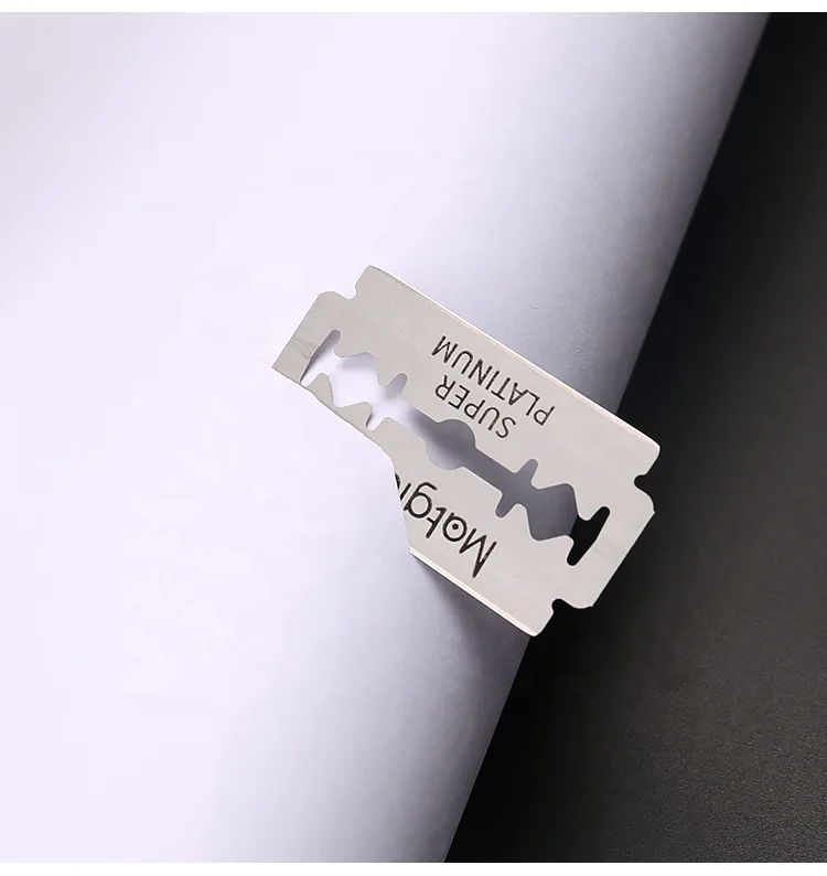 OEM Disposable Double Edge Razor Blades Zweischneidige Rasierklinge Dobbeltkant Barberblad Lames De Rasoir a Double Tranchant