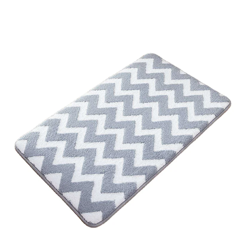 YFL bath mats non slip Custom Anti Slip Absorbent Bathroom Mat Outdoor Entrance Door Mat