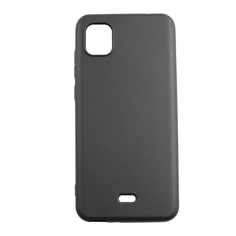 Matte Black Soft TPU Phone Case For Wiko Life 3 U316AT Protection