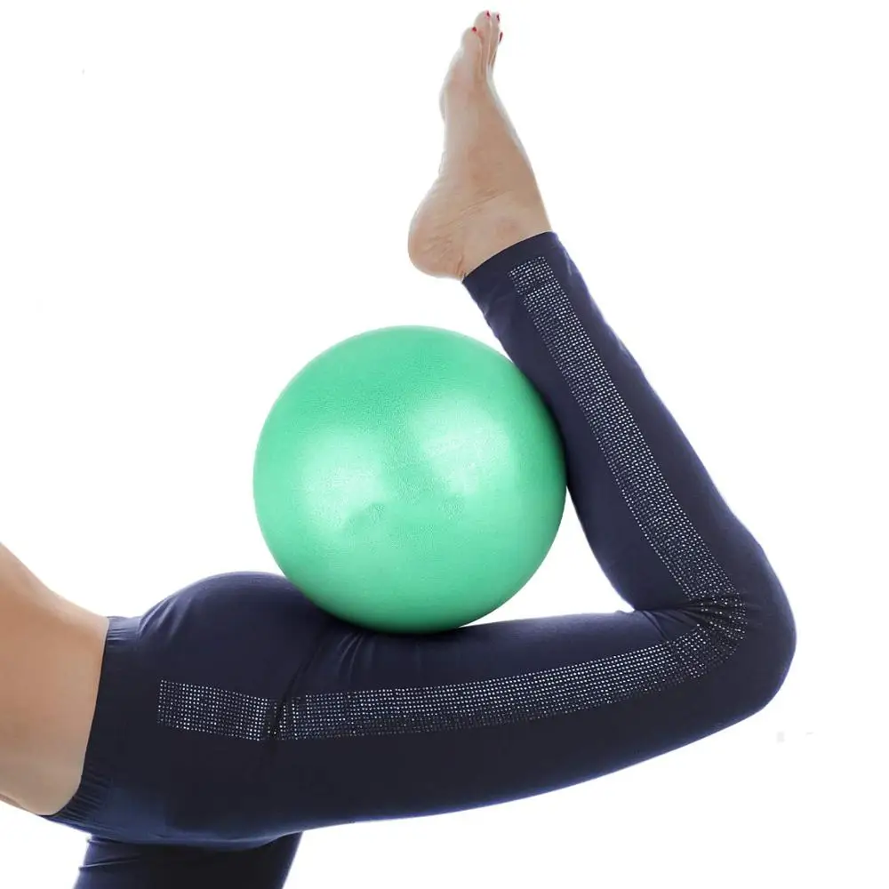 Jexine 10 pelotas de yoga de pilates de 8 pulgadas, mini bolas de  ejercicio, pelota de núcleo para yoga, estabilidad, barre dobladora,  entrenamiento