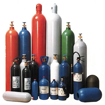 High Pressure NO Gas Cylinder 99.99% 47L Seamless Steel Nitric Oxide Gas Tank Empty Cylinder Supplier