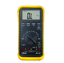 MY67 Digital Auto Range Multimeter 3999 Count Ammeter for Measure Relative Continuity Resistance Capacitance Frequency Voltage