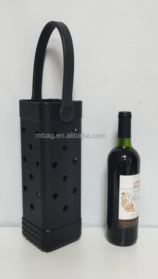 Carry Your Delicate Bottles Anywhere With The Eva Wine Tote Hotsale Diy
