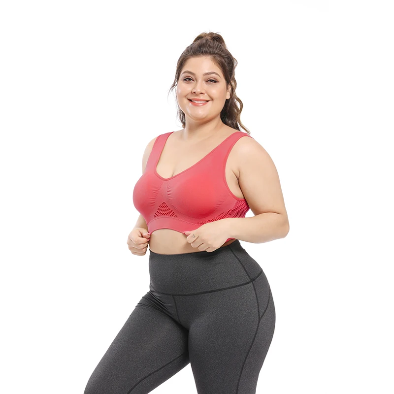 Fashion Push up Sports Yoga Bra Seamless Plus Size XXXXXXL Yoga Sports Bra Dropshipping Products 2023