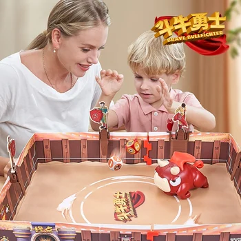 Juego De Mesa Toreros - Juguete Interactivo Para Niños 3-12 Años, Educativo, Familiar, Para Viajes Y Aula