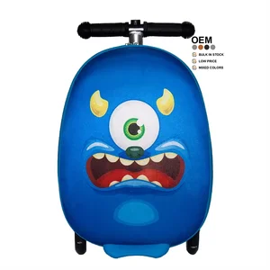 Hot Sale Scooter Suitcase Custom Travel Design Kids Luggage Scooter with Scooter Luggage for Kids